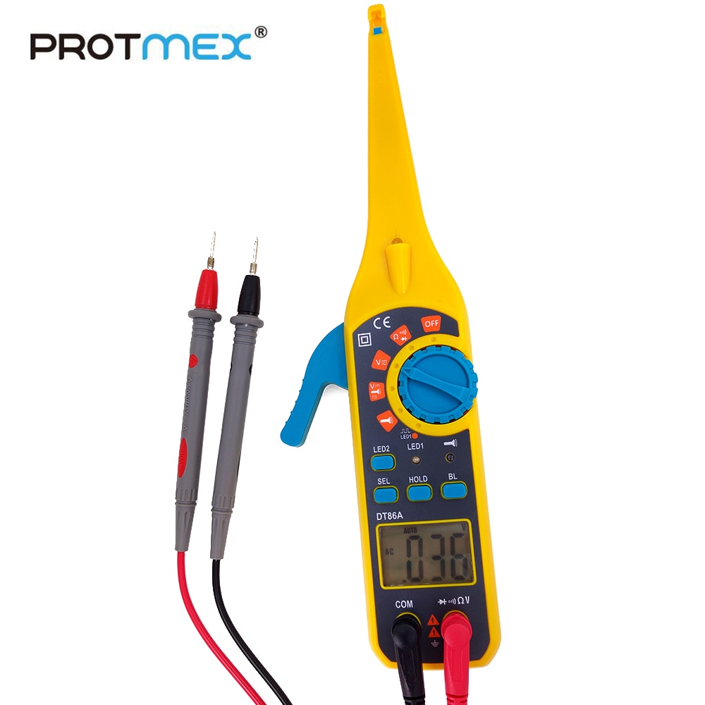 Protmex- ȸ ׽ DT86A, ٱ LCD ÷..